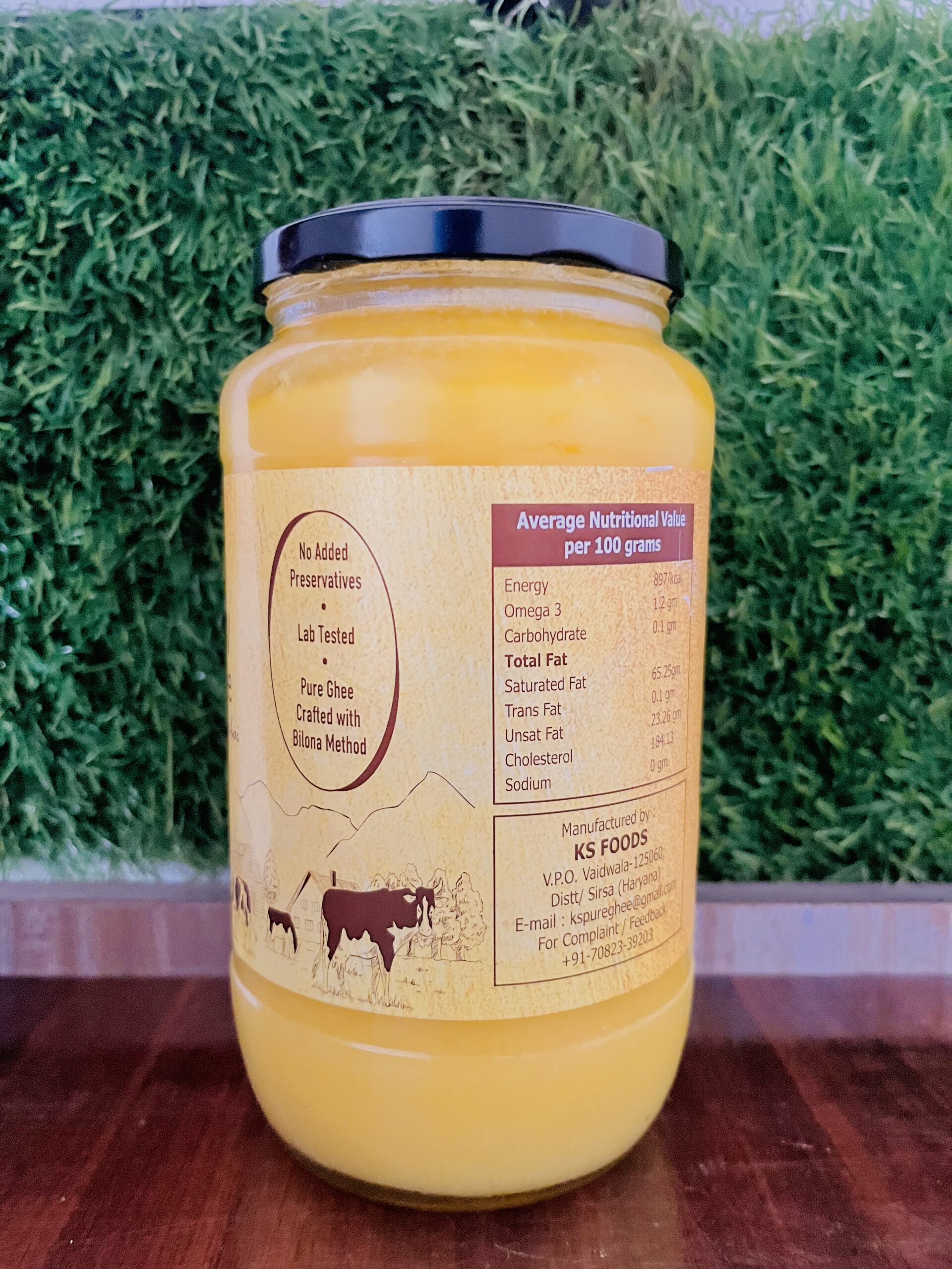 A2 Desi Cow Bilona Ghee1000ml - Image 2