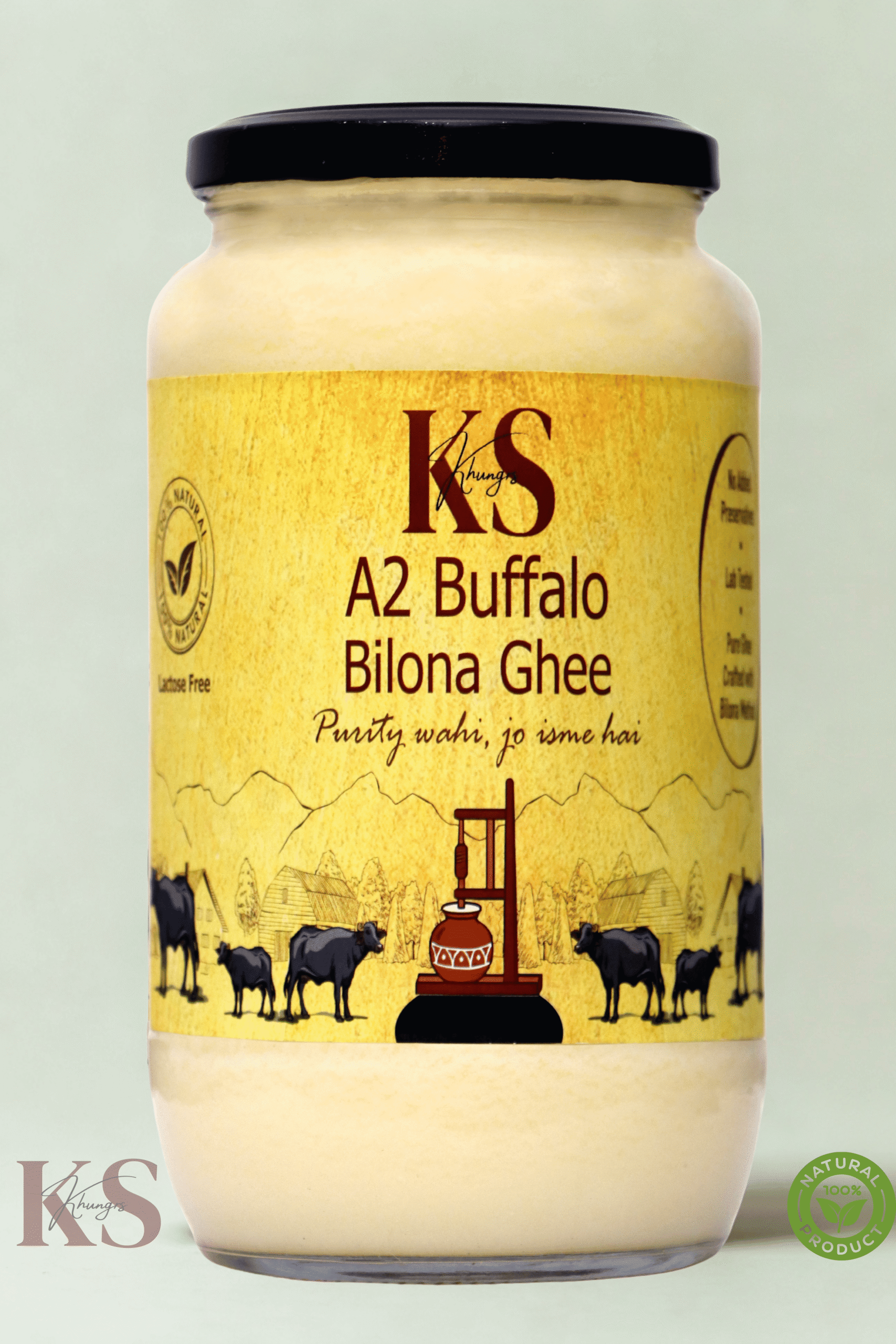 A2 Bilona Buffalo Desi Ghee