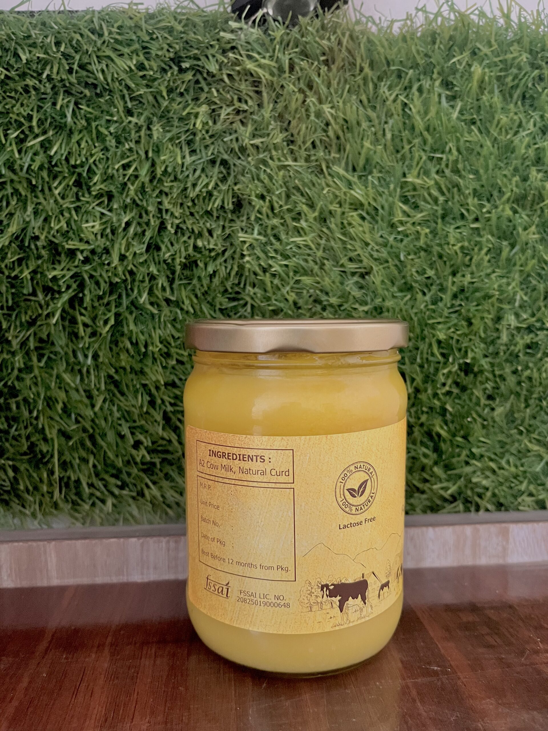 A2 Desi Cow Bilona Ghee 500ml - Image 3