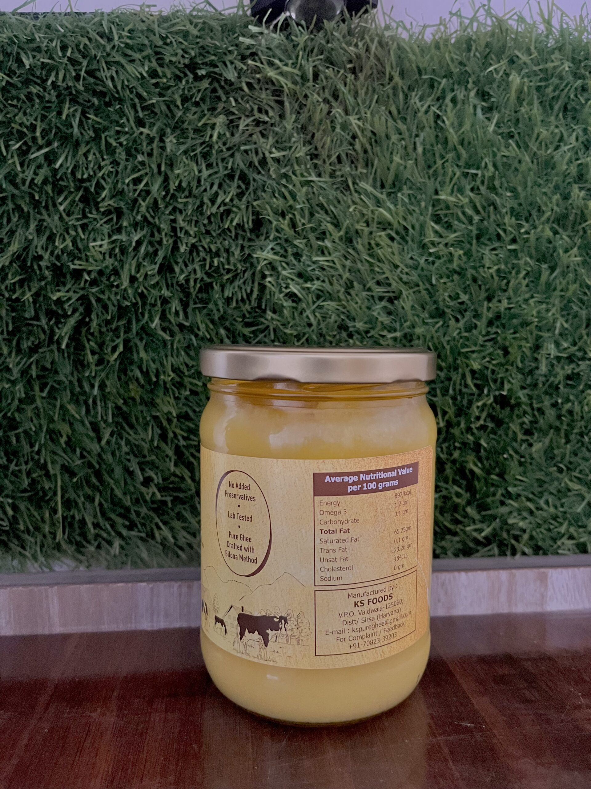 A2 Desi Cow Bilona Ghee 500ml - Image 2