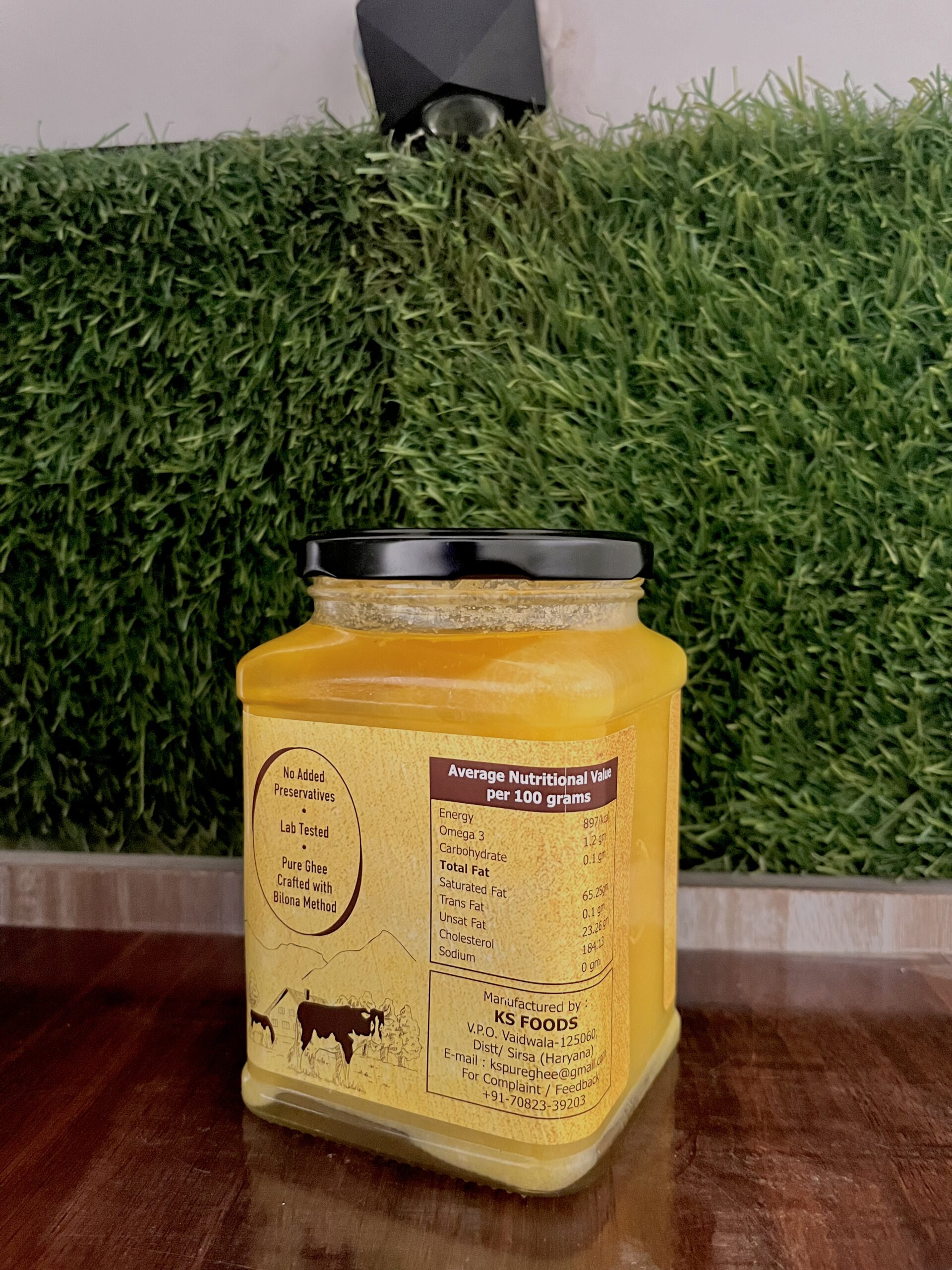 A2 Desi Cow Bilona Ghee750 ml - Image 2