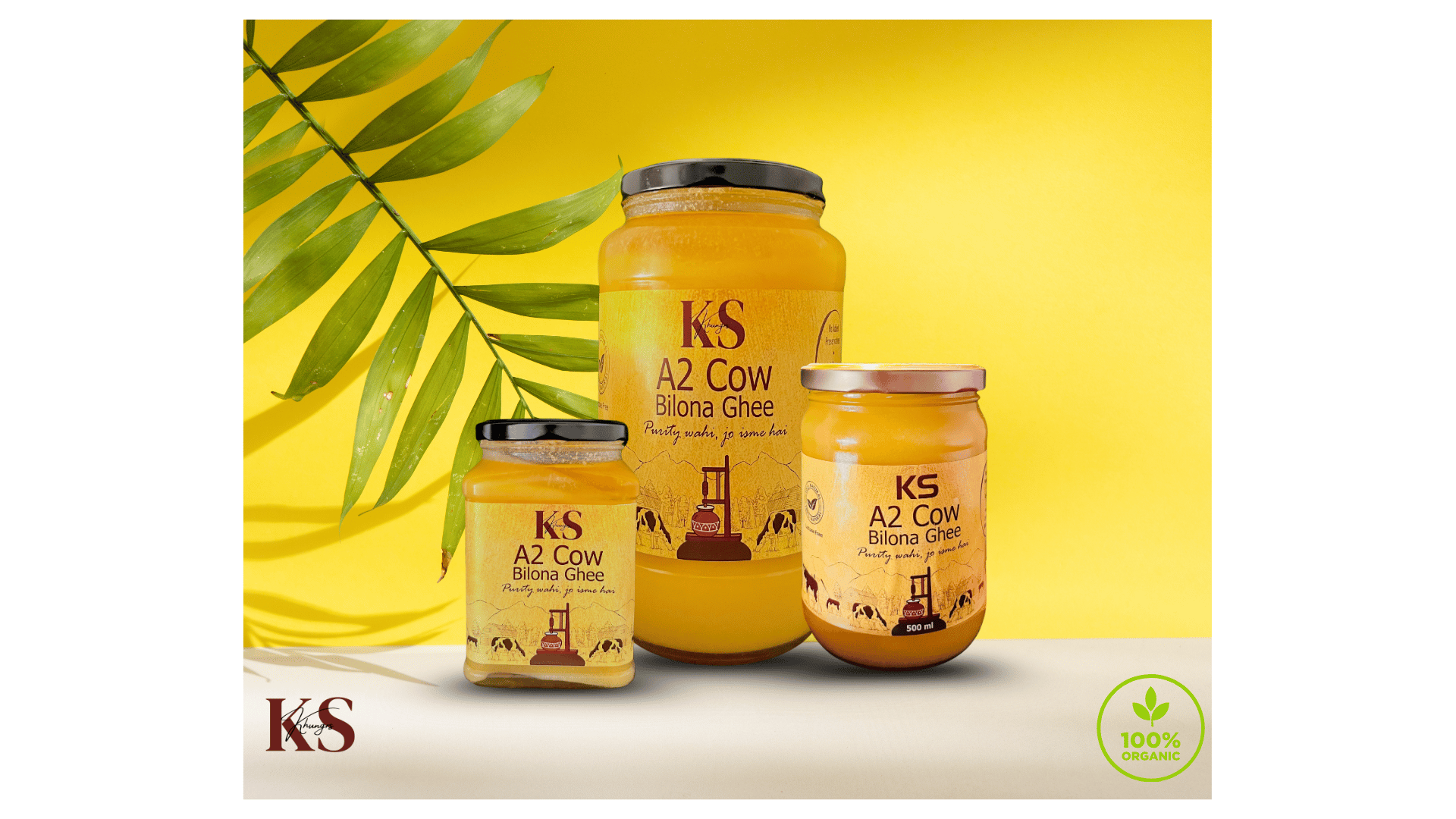 KS Pure A2 Cow GHEE